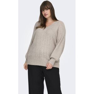 ONLY CARMAKOMA - CARLUCILLA - Gebreide Pullover - Glitter - Dames