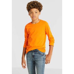 Oranje lange mouwen shirt Kinder kopen Longsleeves online
