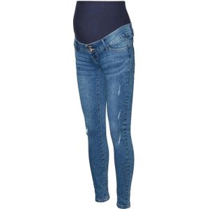 VERO MODA MATERNITY zwangerschaps skinny jeans VMMSOPHIA medium blue denim