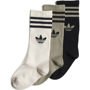 adidas Originals sokken - set van 3 zwart/lichtbruin/ecru