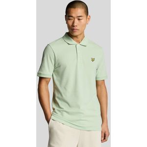 Lyle & Scott regular fit polo lichtgroen