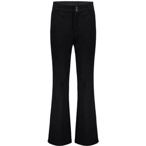 Geisha high waist straight fit broek zwart