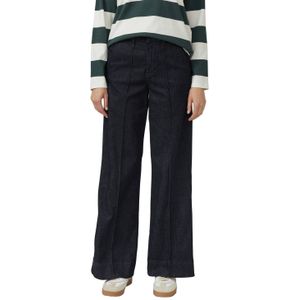 Wide leg jeans van katoenmix, model SURI'