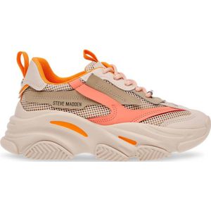 Steve Madden JPossession chunky sneakers grijs/oranje