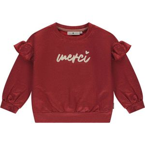 Stains & Stories - Sweatshirt - Rood - Merci