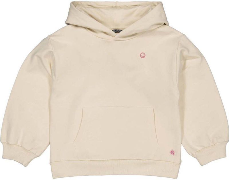 Quapi - Hoodie - Beige - Met Backprint