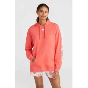 O'Neill hoodie met backprint roze