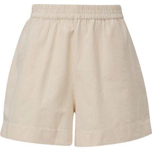 Q/S by s.Oliver high waist loose fit short beige