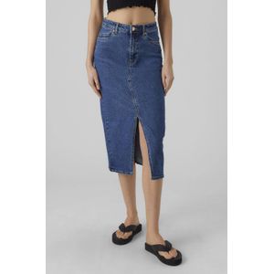 VERO MODA spijkerrok VMVERI dark blue denim