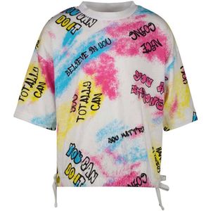 Cars T-shirt FINYA met all over print wit/multicolor