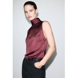 Mango top donkerrood