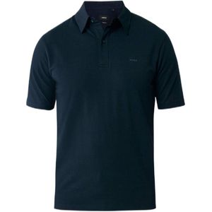 Mexx slim fit polo KEVIN met logo donkerblauw
