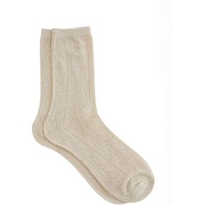 WE Fashion sokken ecru