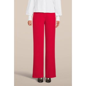 Jane Lushka wide leg pantalon Linda van gerecycled polyester rood