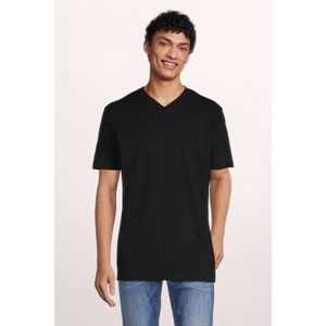 LERROS regular fit T-shirt zwart (set van 2)