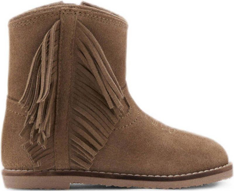 Mango Kids - Knielaarzen - Zacht Suède - Warme Voering - Ritssluiting