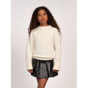 NIK&NIK sweater met backprint wit