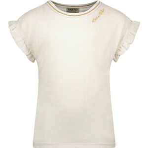 Like Flo T-shirt met ruches offwhite