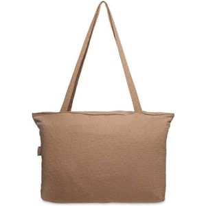 Jollein luiertas shopper Embroidery Biscuit