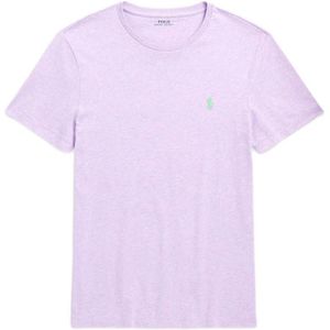 POLO Ralph Lauren slim fit T-shirt met logo lila