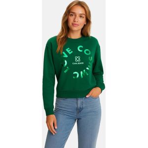 Cars sweater donkergroen