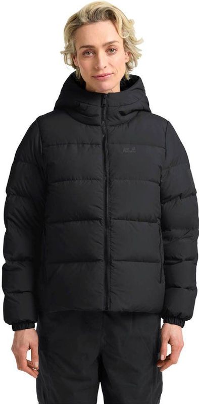 Jack Wolfskin - Donsjack - Zwart - 100% Polyester - 90% Eendendons