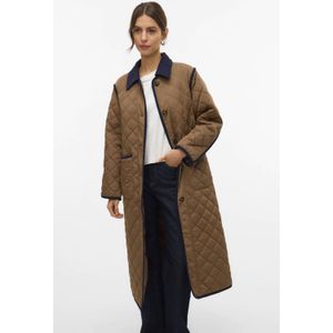 Vmemily - Jas - Lang - Gequilte Detail - Volledig Gevoerd - Polyester Vulling