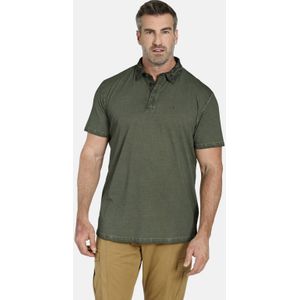 Charles Colby regular fit polo EARL KINNET Plus Size kaki