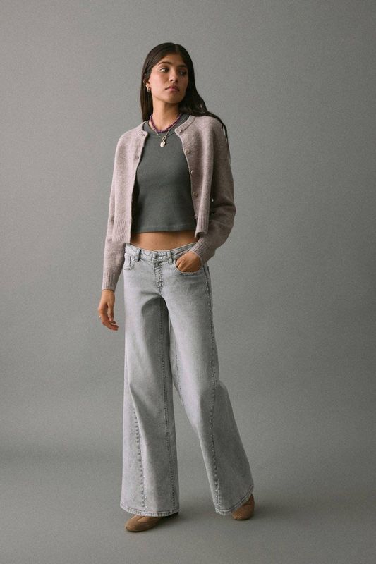 MANGO TEEN - Jeans - Wijde Pasvorm - Duurzaam Denim