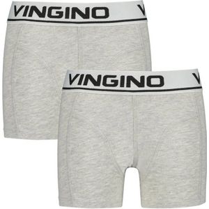 Vingino boxershort - set van 2 grijs melange