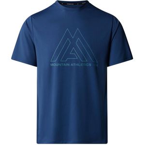 The North Face sportshirt Mountain Athletics blauw