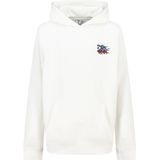 America Today hoodie met backprint wit