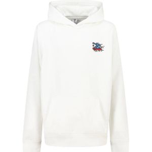 America Today hoodie met backprint wit