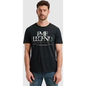 PME Legend Rechtvallend T-shirt donkerblauw