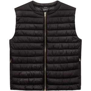 Mango gewatteerde bodywarmer zwart