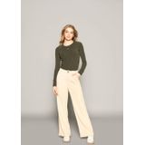 Frankie&Liberty straight fit broek Kendall beige