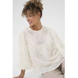 Cream - CRFreja - Blouse - Wit - Driekwart Mouwen