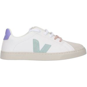 Veja leren sneakers wit/pastel