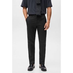 Mango Man slim chino zwart