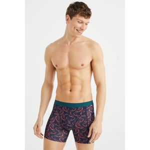 WE Fashion boxershort donkerblauw