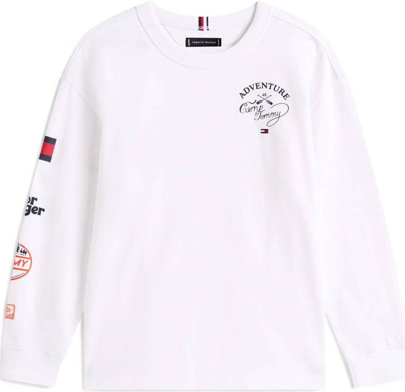 TOMMY HILFIGER Shirt  navy / rood / wit