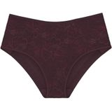 Triumph maxislip Amourette Charm donkerrood