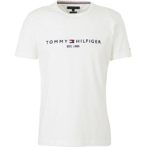 Tommy Hilfiger T-shirt van biologisch katoen wit