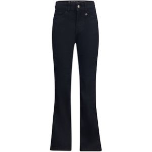 Retour Jeans high waist flared jeans Mikkie black denim