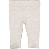 LEVV baby gebloemde regular fit broek LNURANOS ecru/zand