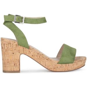 POSH by Poelman sandalettes groen