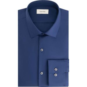 Calvin Klein Slim zakelijk overhemd donkerblauw