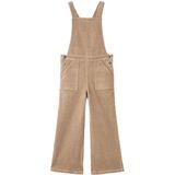 Mango Kids corduroy tuinbroek lichtbruin