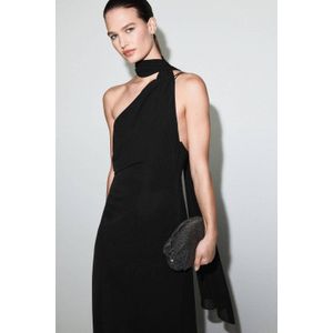 Mango maxi jurk zwart