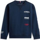 Regular fit sweatshirt van katoenmix